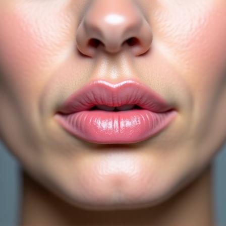 Before: Lips before enhancement